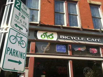 Over the Bar Bicycle Cafe